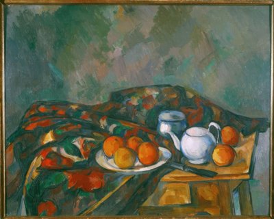 Natura morta con teiera da Paul Cézanne