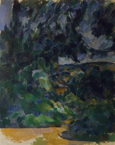 Paesaggio blu da Paul Cézanne