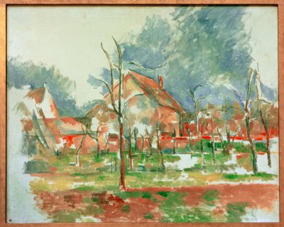 Paesaggio invernale – Giverny da Paul Cézanne