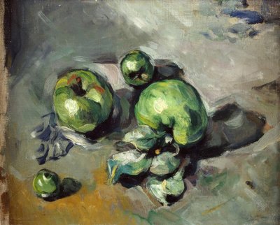 Mele verdi da Paul Cézanne