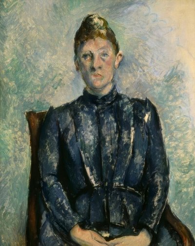 Ritratto di Madame Cézanne da Paul Cézanne