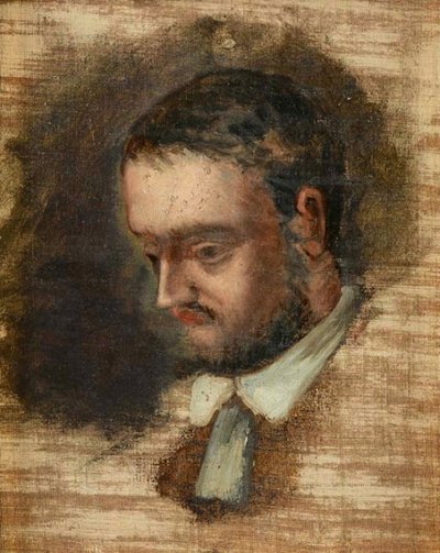 Ritratto di Émile Zola 1840-1902, ca 1862-1864 da Paul Cézanne