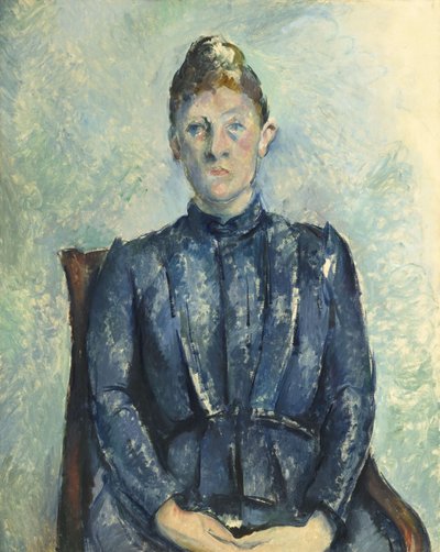 Ritratto di Madame Cézanne da Paul Cézanne