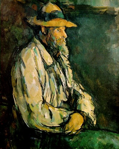 Ritratto di Vallier, seduto da Paul Cézanne
