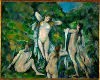 Quattro bagnanti da Paul Cézanne