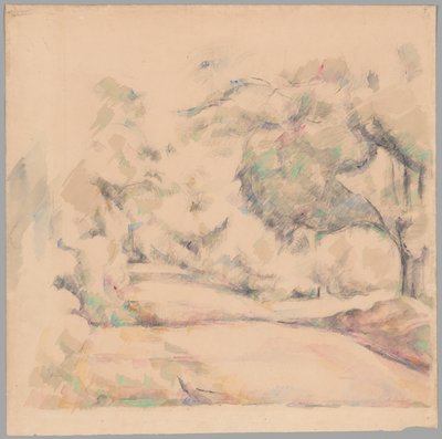 Strada in Provenza da Paul Cézanne