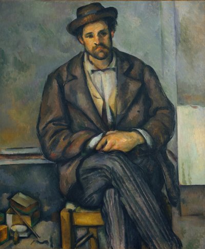 Contadino seduto da Paul Cézanne