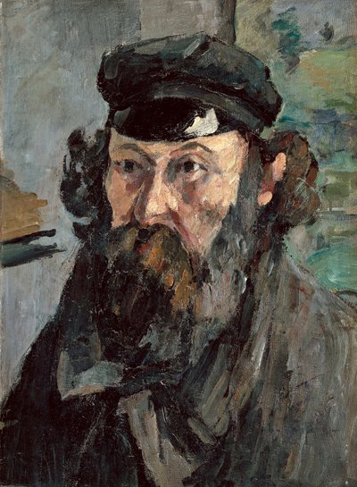 Autoritratto con cappello da Paul Cézanne