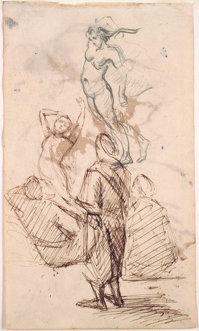 Foglio di Studi da Paul Cézanne