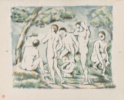 Piccoli bagnanti da Paul Cézanne