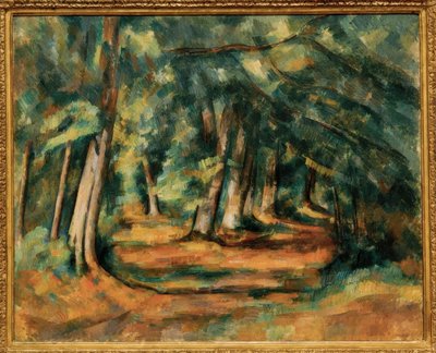 Bosco – Fontainebleau (?) da Paul Cézanne