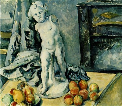 Natura morta con Cupido in gesso, 1895 da Paul Cézanne