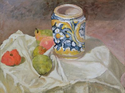 Natura morta con vaso di terracotta italiana da Paul Cézanne