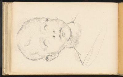 Studio del "Busto di un Bambino" di Desiderio da Settignano da Paul Cézanne