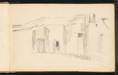 Studio di case, 1879-1882 da Paul Cézanne