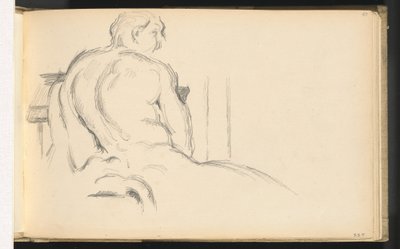 Studio di "Ercole riposante" di Puget da Paul Cézanne