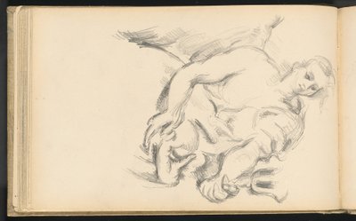 Studio di un Angelo nel "Il Profeta Elia" di Rubens da Paul Cézanne