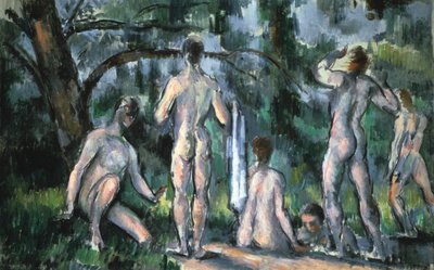 Studio di bagnanti, 1890 da Paul Cézanne