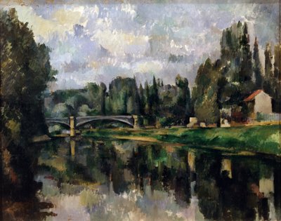 Le rive della Marna da Paul Cézanne