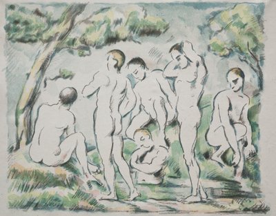 I bagnanti da Paul Cézanne