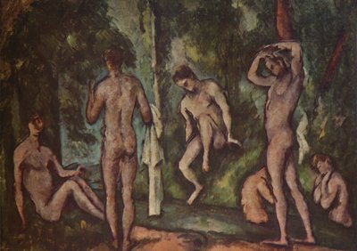 I bagnanti, 1894, 1937 da Paul Cézanne