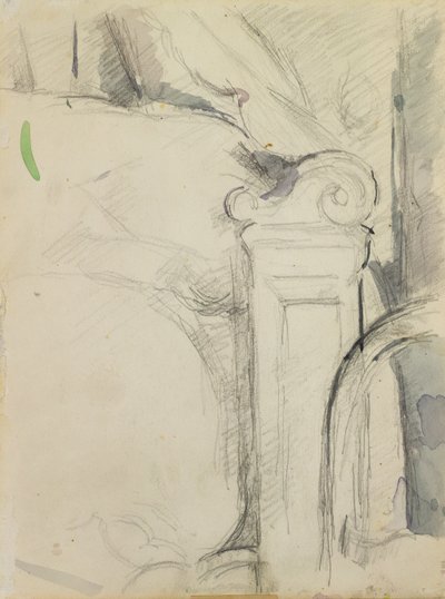 Il letto da Paul Cézanne