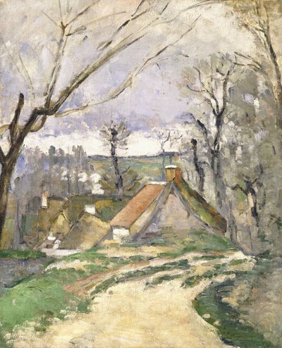 Le casette di Auvers da Paul Cézanne
