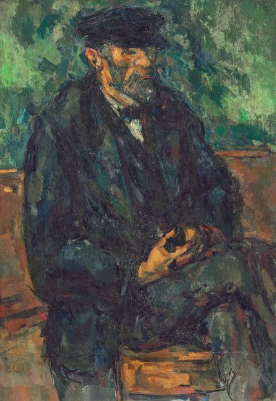 Il giardiniere Vallier, 1906 da Paul Cézanne