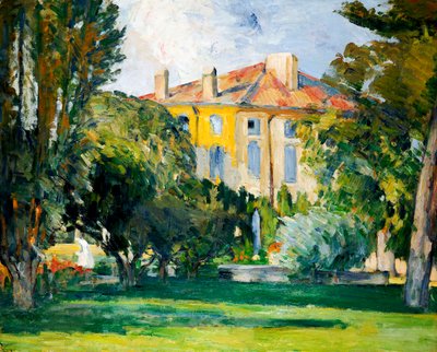 La casa a Jas de Bouffan, 1882-85 da Paul Cézanne