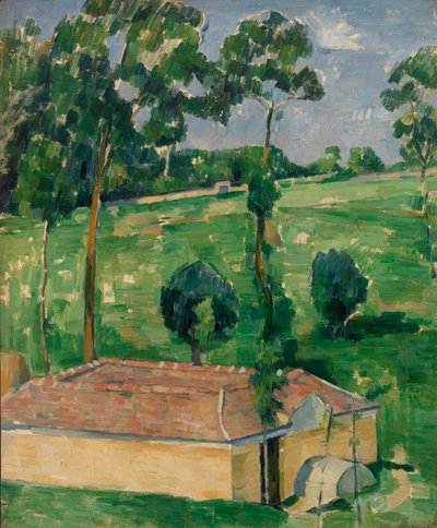 La casa di primavera, c.1879 da Paul Cézanne