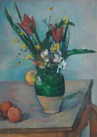 Il vaso di tulipani da Paul Cézanne