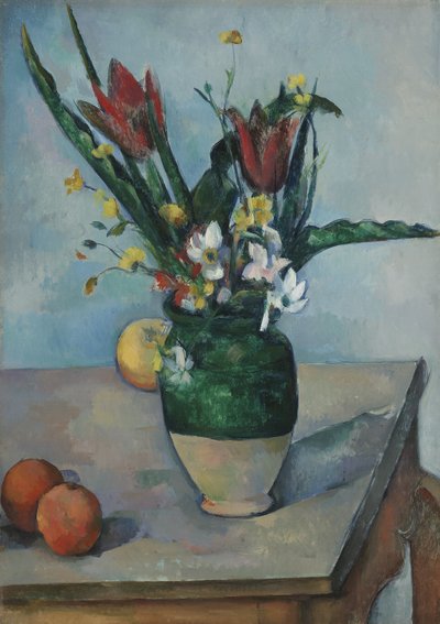 Il vaso di tulipani, c.1890 da Paul Cézanne