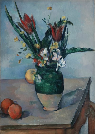 Il Vaso di Tulipani da Paul Cézanne