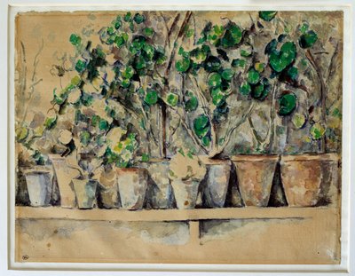 I vasi di fiori da Paul Cézanne