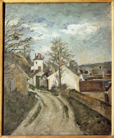 La casa del dottor Gachet ad Auvers da Paul Cézanne