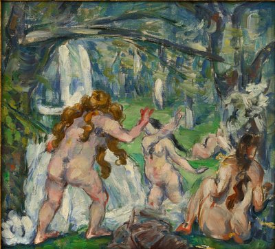 Tre bagnanti da Paul Cézanne