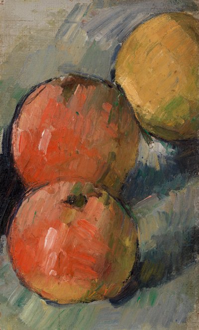 Due mele e mezza da Paul Cézanne