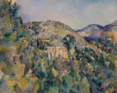 Veduta del Domaine Saint-Joseph, fine anni 1880 da Paul Cézanne