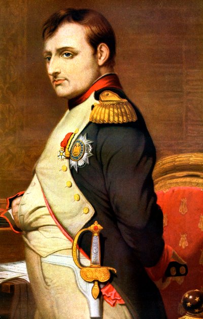 Napoleone Bonaparte, generale e imperatore francese da Paul Delaroche