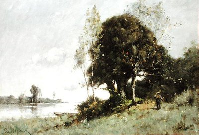 Isola sulla Loira da Paul Desire Trouillebert