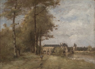 Il castello di Chenonceau da Paul Desire Trouillebert