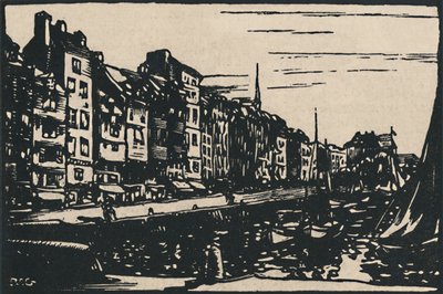 Honfleur - Le Vieux Bassin da Paul Elie Gernez