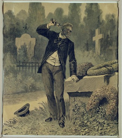 La commedia della morte (La Comedie de la Mort) 1935 circa (collage) da Paul Eluard
