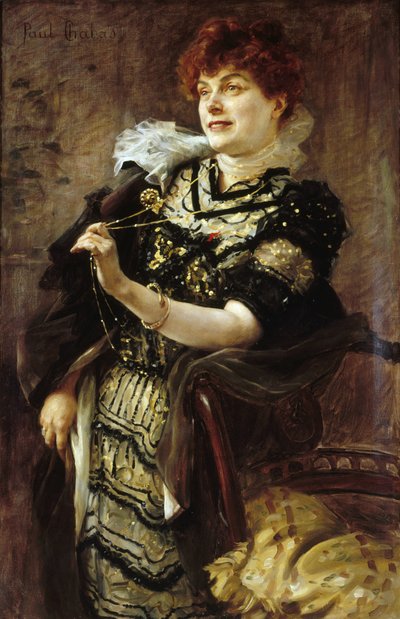 Ritratto di Daniel Lesueur da Paul Emile Chabas