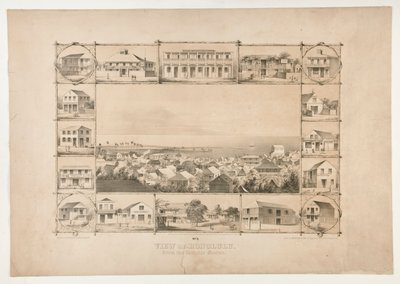 Veduta di Honolulu, dalla Chiesa Cattolica (No. 3) da Paul Emmert