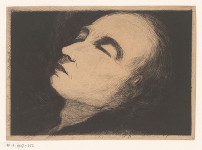 Ritratto di Vincent van Gogh sul letto di morte da Paul Ferdinand Gachet