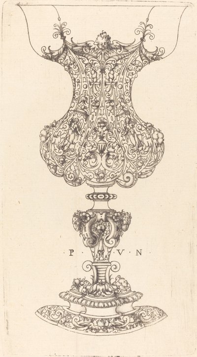 Vaso ornamentale da Paul Flindt II