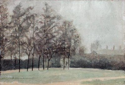 Studi di Kensington, vicino al cancello dello studio da Paul Fordyce Maitland