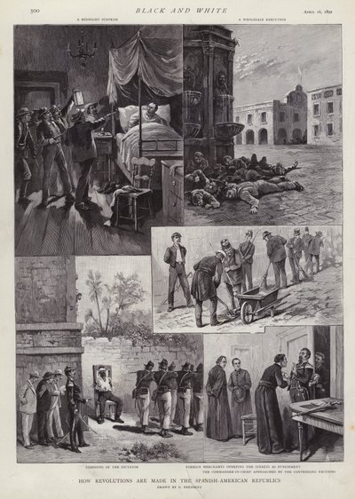 Rivoluzioni in America Latina da Paul Frenzeny