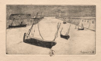 Sei Incisioni: Tréport da Paul Gachet
